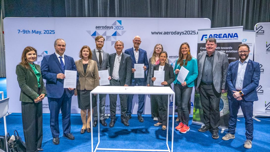 AREANA Project Launches Synergy MoU to Boost European Aviation Research Cooperation